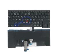 eRgDFS Clavier rétroéclairé ou Non rétroéclairé Compatible avec L440, L450, T431S, T440, T440P, T450, T450S, E431, E440, E431S et T460 (Disposition américaine, française et Russe)(Point Russian)