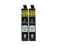 eRgDFS Compatible avec la Cartouche à Encre 09xl T0921 T0922 T0923 T0924 Stylus CX4300 T26 T27 C51 C91 TX106 TX109 TX117 TX119(2 Black)