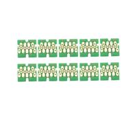 eRgDFS Compatible avec la Cartouche à Encre Blanche Chip Surecolor F2000 F2100 imprimantes T7251 T7254 T725A T725A00(10pcs T725A2 WT)