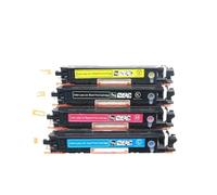 eRgDFS Compatible avec la Cartouche de Toner CE310A CE311A CE312A CE314A Pro MFP M175B M175C M175E LBP7010C LBP7018C(4 Color 1 Set)