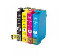 eRgDFS Compatible avec la Cartouche d'encre 16xl T1631 T1632 WF 2650 2630 2660 2750 2760 XP 320 420 424(1SET)