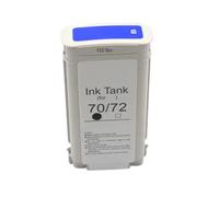 eRgDFS Compatible avec la Cartouche d'encre 70 70 avec Un Colorant à Puce Ink Design Jet Z2100 Z3100 Z3200 Z5200 Z5400 Série(Blue)