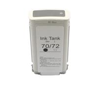 eRgDFS Compatible avec la Cartouche d'encre 70 70 avec Un Colorant à Puce Ink Design Jet Z2100 Z3100 Z3200 Z5200 Z5400 Série(Gray)