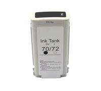 eRgDFS Compatible avec la Cartouche d'encre 70 70 avec Un Colorant à Puce Ink Design Jet Z2100 Z3100 Z3200 Z5200 Z5400 Série(Photo Black)