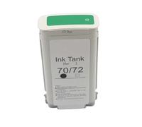 eRgDFS Compatible avec la Cartouche d'encre 70 70 avec Un Colorant à Puce Ink Design Jet Z2100 Z3100 Z3200 Z5200 Z5400 Série(Green)