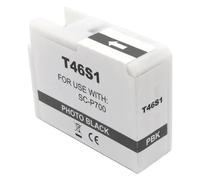 eRgDFS Compatible avec Le Chariot d'encre P700 imprimantes à Jet d'encre T46S T46S1 T46S2 T46S3 T46S4 T46S5 T46S8 T46SDD(T46S1 PBK)