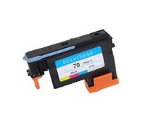 eRgDFS Compatible avec Le Remplacement de la tête d'impression 70 DesignJet Z2100 Z3100 Z5200 Z3200 Imprimantes C9404A C9407A C9406A C9405A(C9407A PBK Gray)