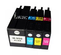 eRgDFS Compatible avec l'ensemble de Cartouche d'encre 950 951 950xl H9951xl avec Chip OfficeJet Pro 8100 8600 8610 8620 Imprimante