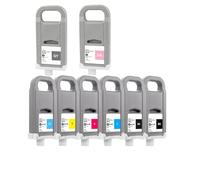eRgDFS Compatible avec Les Cartouches à Encre PFI-1700 Définir diverses imprimantes Pro-200100 4000 4000S 6000 6000S 8/12 Couleur 700ml(8 colors-1set)