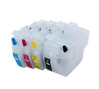 eRgDFS Compatible avec Les Cartouches de Recharge à Encre Vide No Chip LC421 LC462 LC492 LC432 LC411 LC401 MFC-J1010DW J1050DW J1140DW