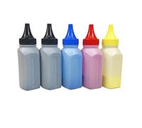 eRgDFS Compatible avec Les Kits de puces de Poudre de Toner C2900 C2900N CX29 CX29NF CX29DNF en Noir Cyan Noir(5X Toner Powder)