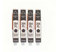 eRgDFS Compatible avec Photo Black 364 XL CARTRIDE À L'ENK Divers imprimantes Photosmart, y Compris 7510 7520 7515 B8550 5510 5511 5512 5514 5515 5520 5522 5524 6510 6520(4PBK)