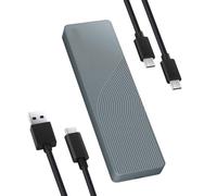 eRgDFS Double protocole M2 NVMe NGFF SATA boîtier SSD 10Gbps HDD boîtier SSD vers USB3 1 boîtier Externe pour 2242 2260 2280