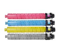 eRgDFS Ensemble 4pc Compatible avec la Cartouche de Toner MPC3502 MPC AFICIO MPC3002 Comprend CMY360G BK500G Toner Powder Copier Supplies