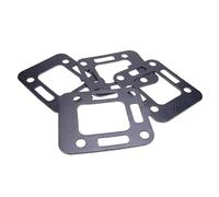 eRgDFS Joint de Montage de coude d'échappement, 4 pièces, 27-52076 27-99777 27-99777 2 Sierra 18-2833, Compatible avec SternDrives 2,5l 3,0l Alpha One