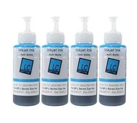 eRgDFS Recharge d'encre Compatible T664 T672 T673 T674 L1300 L1455 L800 L801 L805 L810 L850 L1800 664 672 673 674 4 6 Couleurs, 1 Jeu Compatible avec(4PCS-LC)