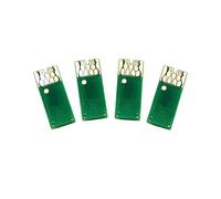 eRgDFS Set 4PC Compatible T7891 T7894 Arc Chip Compatible avec Workforce Pro WF-5110 WF-5190 WF-5620 WF-5690