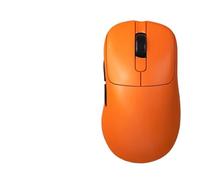 eRgDFS Souris de Jeu sans Fil AJ179 PAW3950, 3000DPI, 8Khz, droitier, Ergonomique, avec Base magnétique RGB(AJ179APEX-Orange)