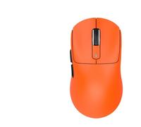 eRgDFS Souris sans Fil avec PixArt PAW3395, 26K DPI, 1K, 4K, légère, Tri Mode, Macro Gaming, Compatible avec Ordinateur Portable(X3 Orange)