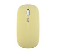 eRgDFS Souris sans Fil Compatible avec la Tablette Android MiPad, Compatible avec Un Ordinateur Portable et Un Ordinateur Portable(Yellow)