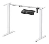 ErGear Bureau Assis Debout Électrique,Cadre Bureau Assis Debout avec 4 mémoires de contrôle jusqu'à 118cm, Cadre Seulement