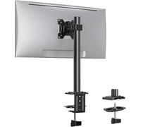 ErGear Support Ecran PC pour Moniteurs de 13 à 32 Pouces, Bras Ecran PC Réglable en Hauteur de 42 cm, Pied Ecran PC avec 2 Options de Montage, Vesa 75/100 mm, 8 Kg