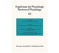 Ergebnisse Der Physiologie / Reviews Of Physiology