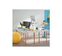 Station de travail assis/debout Leitz Ergo Cosy avec plateau coulissant
