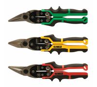 Set de 3 ciseaux à tôle ergo DeWALT DWHT14676-0