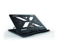 ERGO Laptop Cooling Stand Supports de Laptop Noir 39,6 cm (15.6")