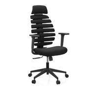 ERGO LINE ECO | Tissu - Siège de bureau de qualité professionnelle Noir