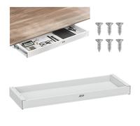 Ergo Office ER-302 W Tiroir plat sous bureau, blanc, 758 mm, 10 kg