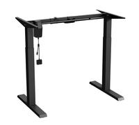 Bureau électrique Ergo Office ER-403B réglable en hauteur max 123cm, max - 70 kg, châssis sans plateau, noir noir G