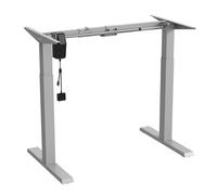 Bureau électrique Ergo Office ER-403G réglable en hauteur max 123cm, max - 70 kg, châssis sans plateau, gris