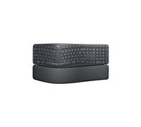 Logitech ERGO K860 Split Keyboard for Business - Clavier - sans fil - Bluetooth LE - QWERTY - Pan Nordic - graphite