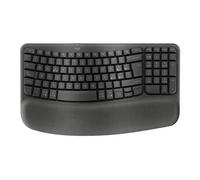 Ergo Series Wave Keys for Business - Clavier - sans fil - Bluetooth 5.1 LE - QWERTY - Italien - graphite