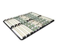 Ergo sommier à lattes ergonomique avec plots de soutien 140x200 cm G