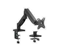 ERGO - support articulé mécanique pour moniteur - noir