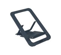 Ergo - Support pour ordinateur portable - adjustable, multi-angle, aluminum - 10" - 17" - gris foncé