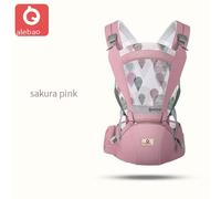 Ergobaby 360 Porte-Bébé Toutes Positions Avec Soutien Lombaire 12-45 Livres Porte-Bébé En Maille D'air Frais Enveloppe Sac À Dos Pour Tout-Petits - Type Cherry Blossom
