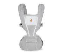 Ergobaby Porte-bébé Alta Hip Seat – siège de hanche Mesh SoftFlex, 4 mois (5,5–20,4kg) Pearl Grey