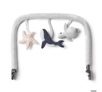 Ergobaby Arche de jeux Evolve 3-en-1 Ocean Wonders – Accessoire pour transat – Gris