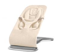 Ergobaby Evolve 3-en-1 Transat Évolutif pour Bébés et Bambins 2,5 à 13,2kg | Transat Bébé Multi-Positions avec Hauteurs Réglables, Harnais Sécurisé et Insert Nouveau-né, Cream