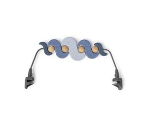 Ergobaby Evolve Bouncer Arche de jeu, accessoire pour le transat 3 en 1 d'Ergobaby pour nouveau-nés dès la naissance, Serene Swells