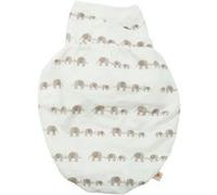Ergobaby Couverture d’emmaillotage Bébé Coton, Gigoteuses Naissance, Sac de Couchage pour Bébé, Swaddler Elephant