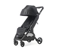 Ergobaby Metro+ Poussette avec fonction inclinable, compatible avec petit siège de voiture léger et compact, noir
