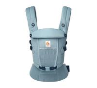 Ergobaby Porte-bébé Adapt Mesh SoftFlex 3 positions ergonomique dès la naissance Bleu ardoise
