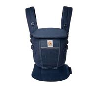 Ergobaby Porte-bébé Adapt pour Nouveau-nés et Bambins 0 à 48 Mois | Porte-bébé 3 Positions en Maille Respirante avec Soutien Ergonomique - 3,2 à 20,4 kg, Midnight Blue