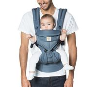 Ergobaby Porte-Bebe Ergonomique et Physiologique pour Nouveau né, Omni 360 Cool Air Dorsale et Ventral, Oxfored Blue