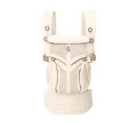 Ergobaby Porte-bébé Omni Classic pour Nouveau-nés et Bambins 0 à 48 Mois | Porte-bébé 4 Positions en Maille Respirante avec Soutien Ergonomique - 3,2 à 20,4 kg, Luminous Ivory